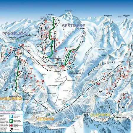 Ski Golf شقة سيستريير